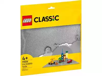 Klocki LEGO Classic Szara płytka konstru Podobne : Lego Classic 52935 Zawieszka do bagażu Pizza - 3014305