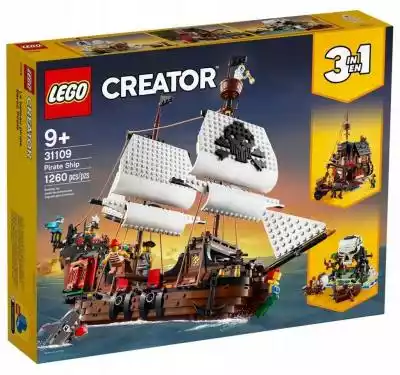 Lego Creator 31109 Statek piracki Allegro/Dziecko/Zabawki/Klocki/LEGO/Zestawy/Creator 3 w 1
