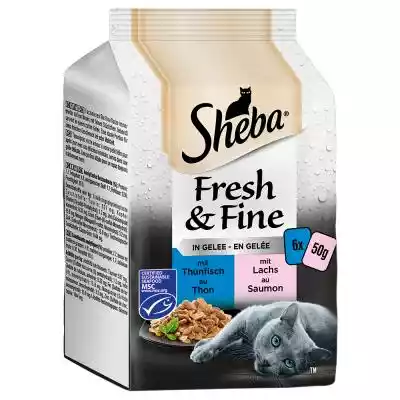 Korzystny pakiet Sheba Fresh & Fine, 12  karma mokra dla kota