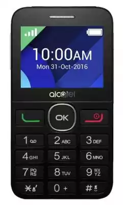 Telefon ALCATEL Alcatel 20.08 Srebrny 32 Podobne : Alcatel Telefon bezprzewodowy  F860 Czarny - 420981