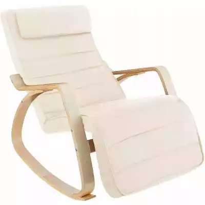Fotel bujany Onda beżowy 403527 Podobne : Fotel LIDO bujany brązowy, welurowy, kolor nóżek do wyboru - 82094