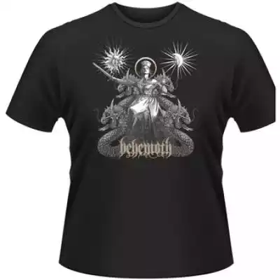T-shirty z krótkim rękawem Phd  Behemoth Evangelion podkoszulek  Czarny Dostępny w rozmiarach dla kobiet. EU M.
