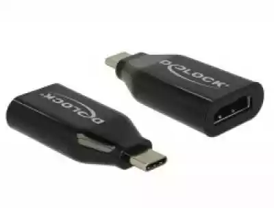 Delock Adapter USB-C -> HDMI M/F 4K 60Hz Podobne : Adapter DisplayPort - HDMI DELOCK 0.07 m - 1387927