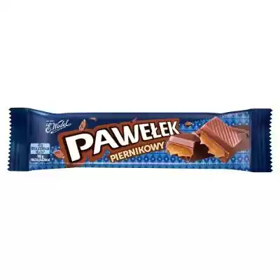 E. Wedel Pawełek Batonik piernikowy 45 g Podobne : E.Wedel - Pawełek Duo baton czekoladowy - 222287