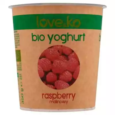 Love&ko Bio jogurt malinowy 350 g Podobne : T. Love T.Love (Edycja Specjalna) CD - 1190838