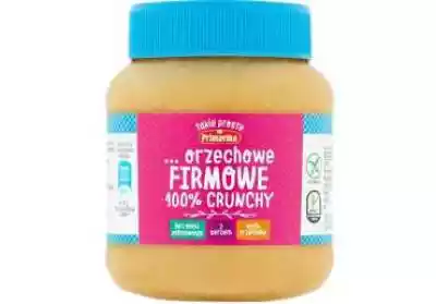 PRIMAVIKA Masło orzechowe firmowe 100% c Podobne : Acana Crunchy Turkey - przysmak z indyka dla psa 100g - 44797