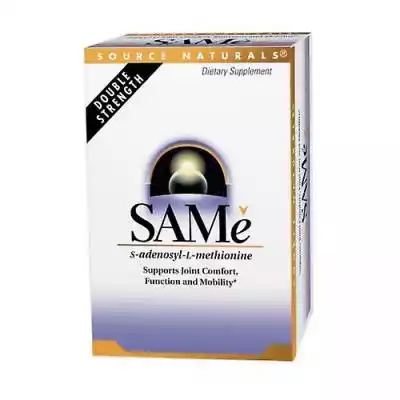 Source Naturals SAMe, 200 mg, 20 tablete Podobne : Source Naturals SAMe, 200 mg, 20 tabletek (opakowanie po 4) - 2762708