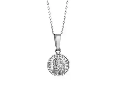 Medalik srebrny - Matka Boska Częstochow Podobne : Medalik srebrny Madonna z Dzieciątkiem Jezus - 129662
