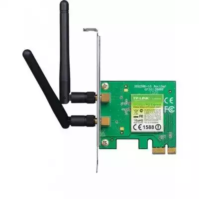 TP-Link Karta sieciowa TL-WN881ND N300 P Podobne : TP-LINK WN881ND karta WiFi N300 (2.4GHz) PCI-E 2x2dBi (SMA) BOX - 423179