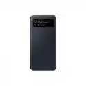 Etui Samsung S View Wallet Cover do Galaxy A41 Black EF-EA415PBEGEU
