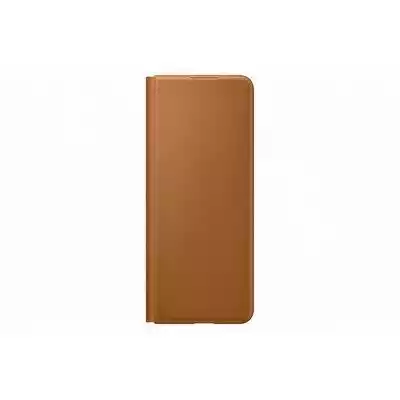 Etui Samsung Leather Flip Cover Camel do Podobne : Samsung Galaxy Z Flip SM-F700 8/256GB Czarny - 55713