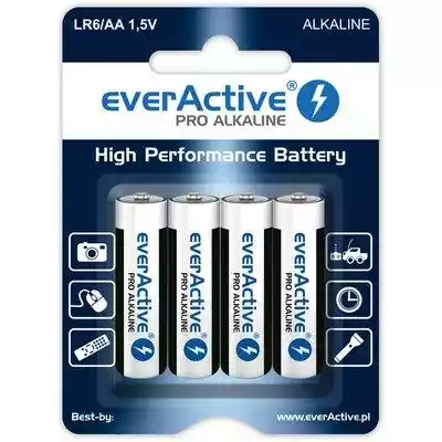 everActive Baterie paluszki LR6/AA blist Podobne : everActive Akumulator 6F22/9V Ni-MH 320 mAh 1 szt. ready to use - 388796