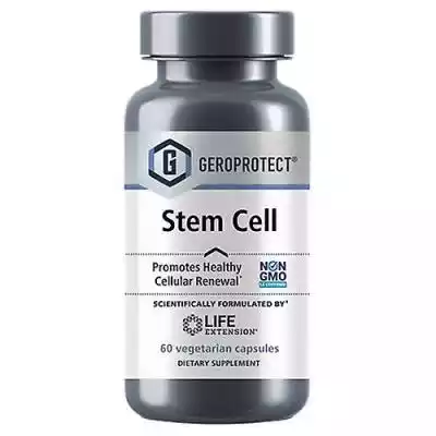 Geroprotect Stem Cell wykorzystuje trzy składniki odżywcze pochodzenia roślinnego zidentyfikowane przez sztuczną inteligencję,  aby wspierać zdrową równowagę samoodnowy i różnicowania komórek macierzystych dla optymalnego zdrowia i długowieczności komórek.