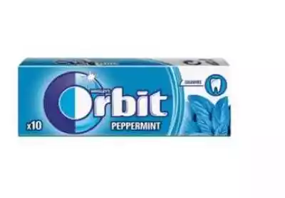 Orbit Peppermint Guma 10 Drażetek 14 G Podobne : Orbit Peppermint Guma do żucia bez cukru 58 g (42 drażetki) - 852465