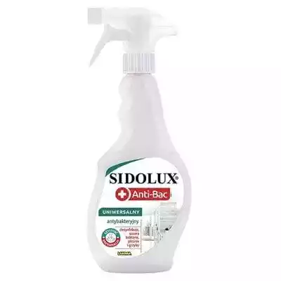 Płyn do dezynfekcji SIDOLUX Anti-Bac 500 Podobne : SIDOLUX Anti-bac Płyn do podłóg antybakteryjny 750 ml - 256151