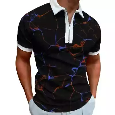 Mssugar Męska letnia koszulka polo z kró Podobne : Mssugar Męska koszulka polo z krótkim rękawem Summer Zip Collared Golf Tops Czarny czerwony XL - 2712421