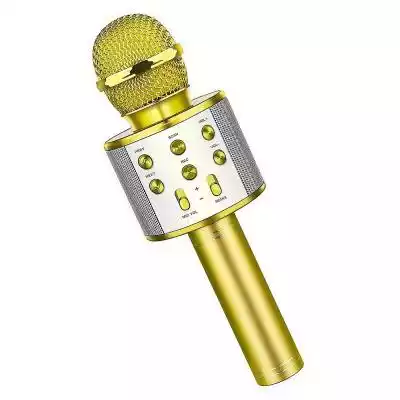 Opis produktu1.Przenośny bezprzewodowy mikrofon karaoke Doskonała konstrukcja uchwytu mikrofonu bezprzewodowego karaoke jest bardzo odpowiednia dla odczuwania dłoni. Łatwo jest używać głośnika Bluetooth,  mikrofonu,  głośnika i rejestratora.2.Doskonałe mikrofony karaoke Live Show są świetn