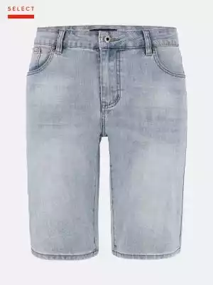 Niebieskie jeansowe szorty męskie D-HIRS Podobne : Jeansowe szorty comfort fit D-OLLY - 27013