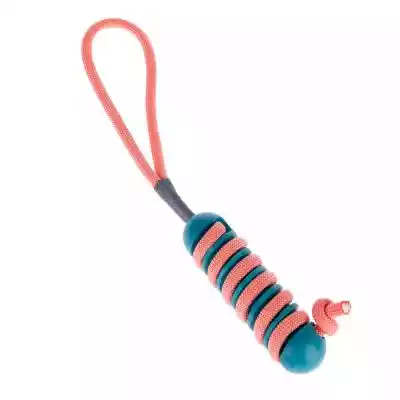 Gryzienie,  szarpanie i aportowanie – zabawka dla psa Stick Lolly z TPR oferuje wiele możliwości i natychmiast odpędza nudę. Wykonana jest z przyjaznego dla uzębienia TPR,  a dzięki lince z pętlą na nadgarstek można ją łatwo trzymać i rzucać. Zabawka ma kształt spirali,  co ułatwia chwytan