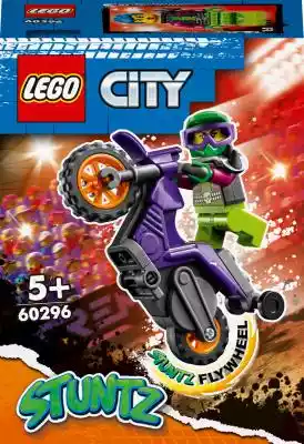 Lego City Wheelie na motocyklu kaskaders Podobne : Lego City Wheelie na motocyklu kaskaderskim 60296 - 1229006