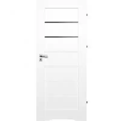 Drzwi wewnętrzne CAMPE 2*6 80P Białe WC+ Podobne : Od RĘKI-Drzwi wewnętrzne Pełne+ Ościeżnica+ Klamka - 1956741