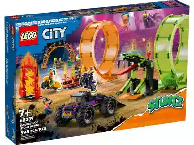 Klocki LEGO City Kaskaderska arena z dwo Podobne : LEGO Klocki City 60343 Laweta helikoptera ratunkowego - 269769