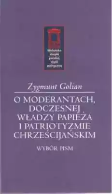O moderantach, doczesnej władzy papieża  Książki > Polityka > Myśl Polityczna