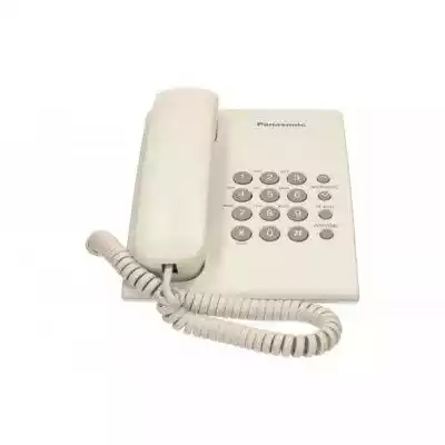 Panasonic KX-TS500 White Przewodowy/Whit Smartfony Telefony/Telefony/Telefony stacjonarne przewodowe