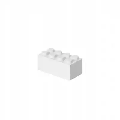 Lego, minipudełko klocek 8 Białe (401217 Podobne : Lego Klocek mod. 2x4-1x4 52038 biały - 3023735