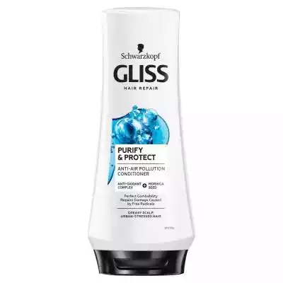 Gliss Purify & Protect Odżywka 200 ml Podobne : Gliss 7sec Ultimate Repair Ekspresowa kuracja do włosów zniszczonych 200 ml - 840077