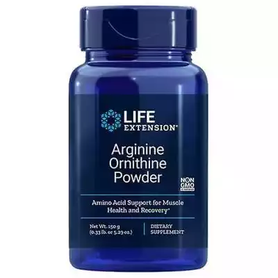 Life Extension Arginine Ornithine Powder Zdrowie i uroda > Opieka zdrowotna > Zdrowy tryb życia i dieta > Witaminy i suplementy diety