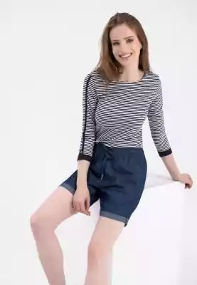 Jeansowe szorty comfort fit D-OLLY Podobne : Klasyczne szorty jeansowe damskie przed kolano, Slim Fit D-FIFY 3 - 26733