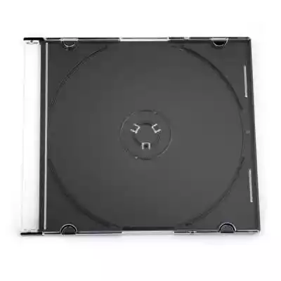Omega - Etui na CD Plastik Slim czarny 220