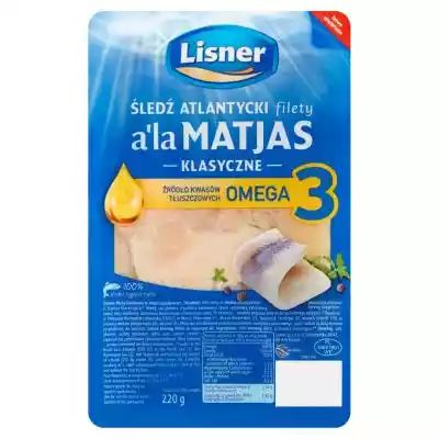Lisner - Solone filety śledziowe w oleju Produkty świeże > Ryby > Śledzie, pasty, sałatki, dania