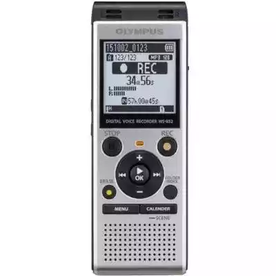 Dyktafon OLYMPUS WS-852 Srebrny Podobne : Xceedez Cyfrowy dyktafon 32 GB, rejestrator aktywowany głosem Wbudowany głośnik Szary antracytowy - 2720859