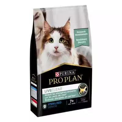 Pro Plan LiveClear Sterilised Senior 7+, Podobne : Pro Plan LiveClear Kitten, indyk - 2 x 1,4 kg - 343520
