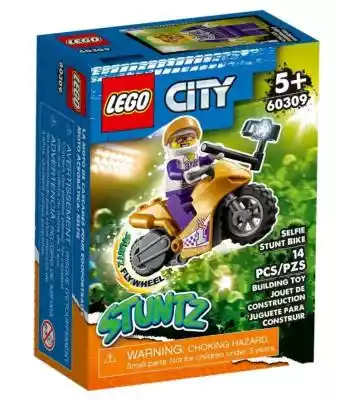 Lego City Demolka na motocyklu kaskaderskim  Zestaw LEGO® City Selfie na motocyklu kaskaderskim spodoba się wszystkim dzieciom,  które lubią pełne akcji zabawki. W komplecie jest rewelacyjny motocykl napędzany kołem zamachowym,  którym można wykonywać wheelie i akrobacje w p