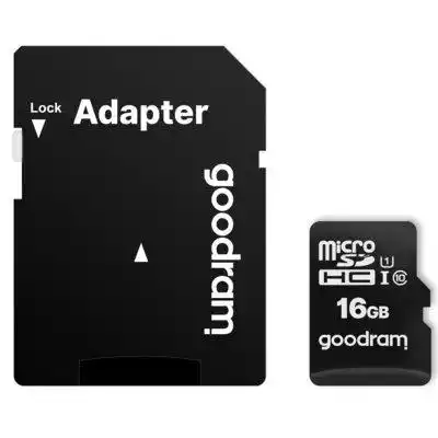 Karta pamięci GOODRAM microSDHC 16GB Podobne : Mssugar Big Capacity Piórnik, High Pencil Pen Torba na etui style5 - 2907107