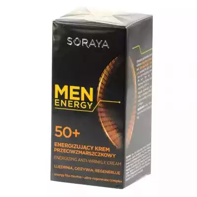SORAYA - Men Energy Energizujący krem pr Podobne : Krem przeciwzmarszczkowy z kwasem hialuronowym Creamcann 50ml Annabis - 1521