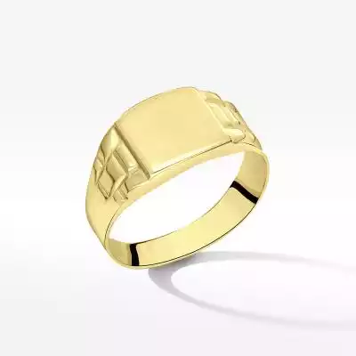 Sygnet ze złota Podobne : Sygnet ze złota z cyrkonią - 281506