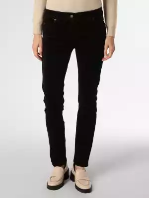 Modny sztruks: kultowy materiał wyróżnia wygląd i charakter spodni w stylu 5 pocket marki Marie Lund.