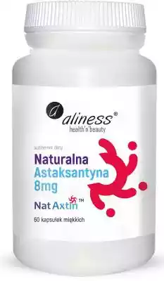 Aliness  Naturalna Astaksantyna 8mg,  60 medicaline