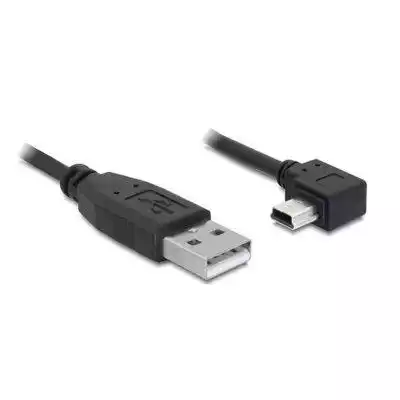 Delock - Kabel USB - USB (M) do mini USB typ B (M) - 5 m - złącze prawoskrętne
