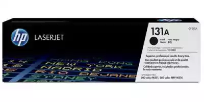 HP Toner 131A Black CF210A Podobne : HP Color LaserJet 220V Fuser Kit grzałka utrwalająca CB458A - 403910
