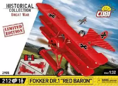 Klocki Cobi Great War Fokker Dr.1 2986 Dziecko > Zabawki > Klocki