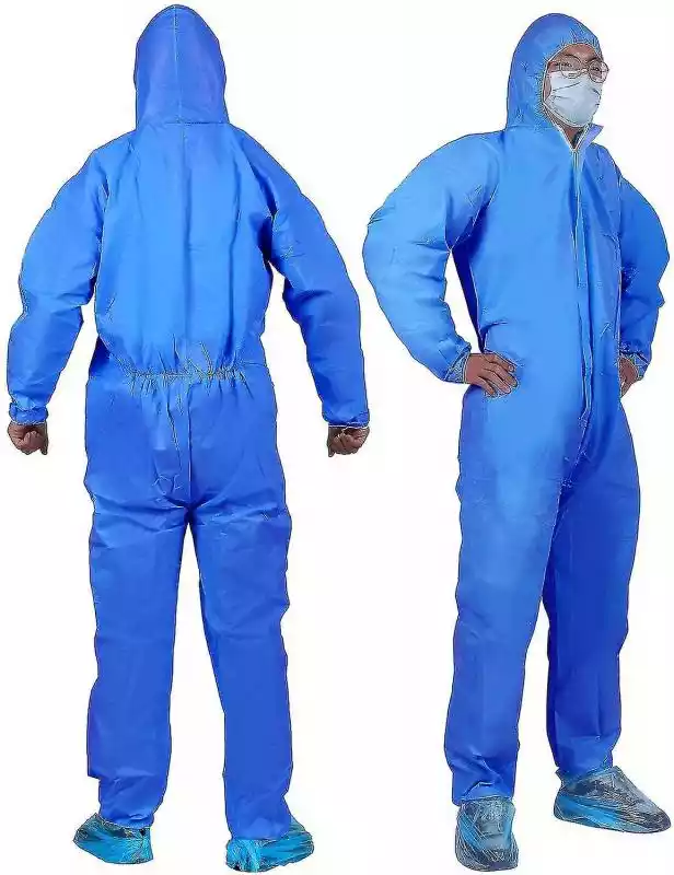 Mssugar Jednorazowy kombinezon ochronny Hazmat Suit, Heavy Duty Painters Kombinezony z materiałów niebezpiecznych azul 3XL Mssugar ceny i opinie