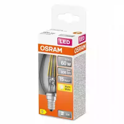 OSRAM - Żarówka LED Star Classic B FIL 6 Artykuły dla domu > Wyposażenie domu > Oświetlenie