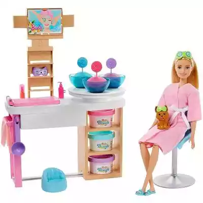 Barbie - Zestaw Salon SPA Lalka ze szcze Dziecko
