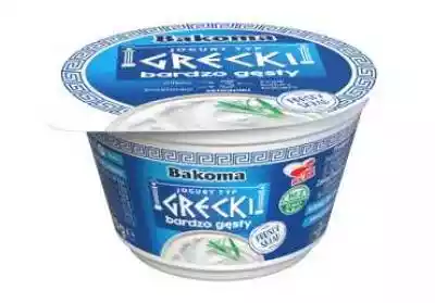 BAKOMA Jogurt grecki bardzo gęsty 170g Świeże > Jogurty i desery > Jogurty naturalne