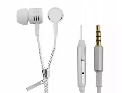 Słuchawki Esperanza Zipper biały Allegro/Elektronika/RTV i AGD/Słuchawki/Przewodowe